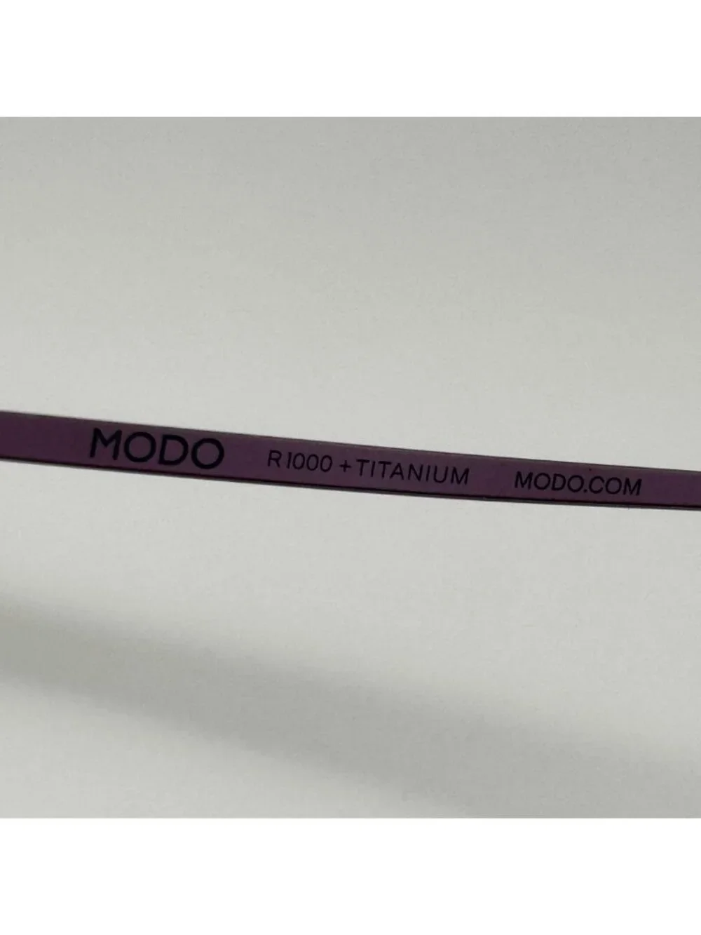 Modo Eyeglasses Eye Glasses Frames 7015 Purple Titanium 51-15-140